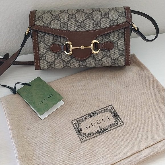Gucci Handbags - GUCCI Horsebit 1955 Mini Bag
